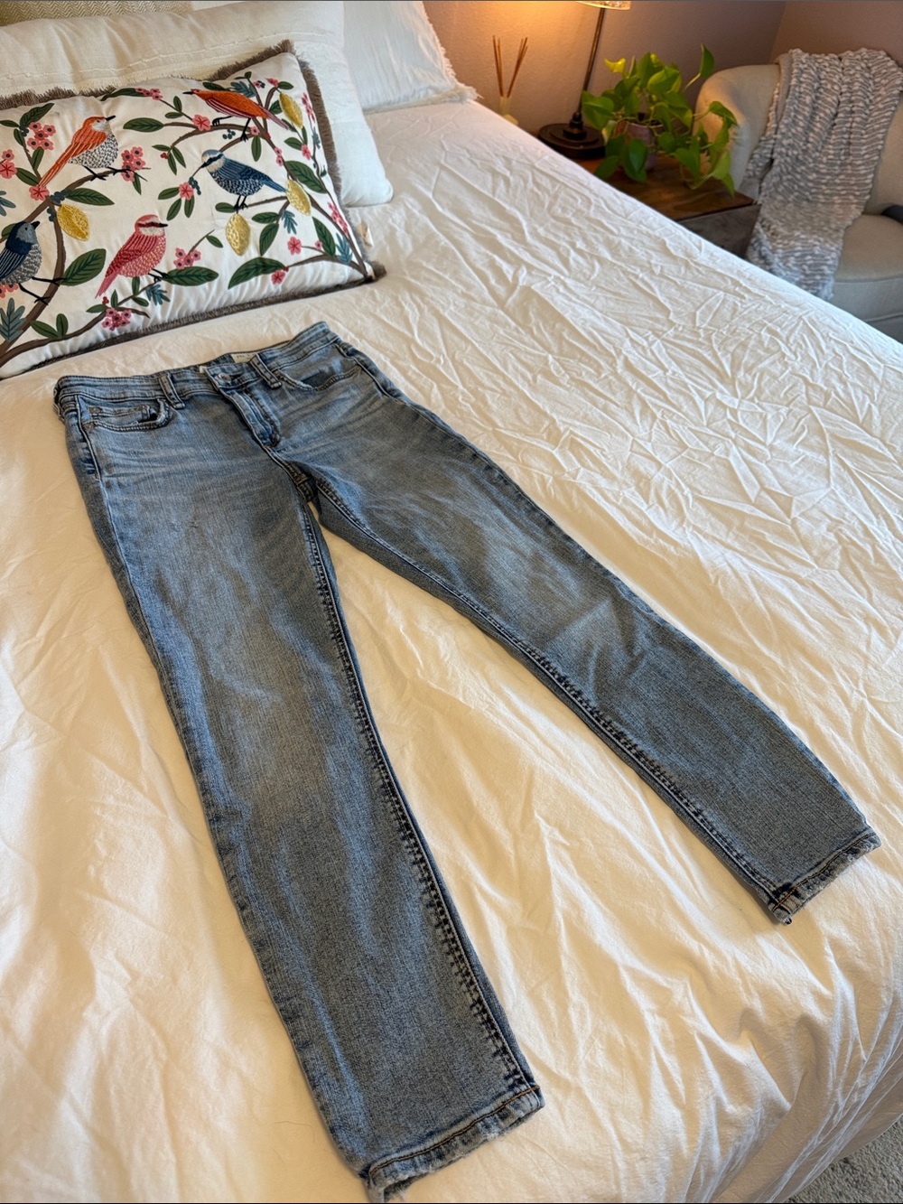 rag & bone Cate mid-rise skinny jean - size 27 - wash “Alexis”